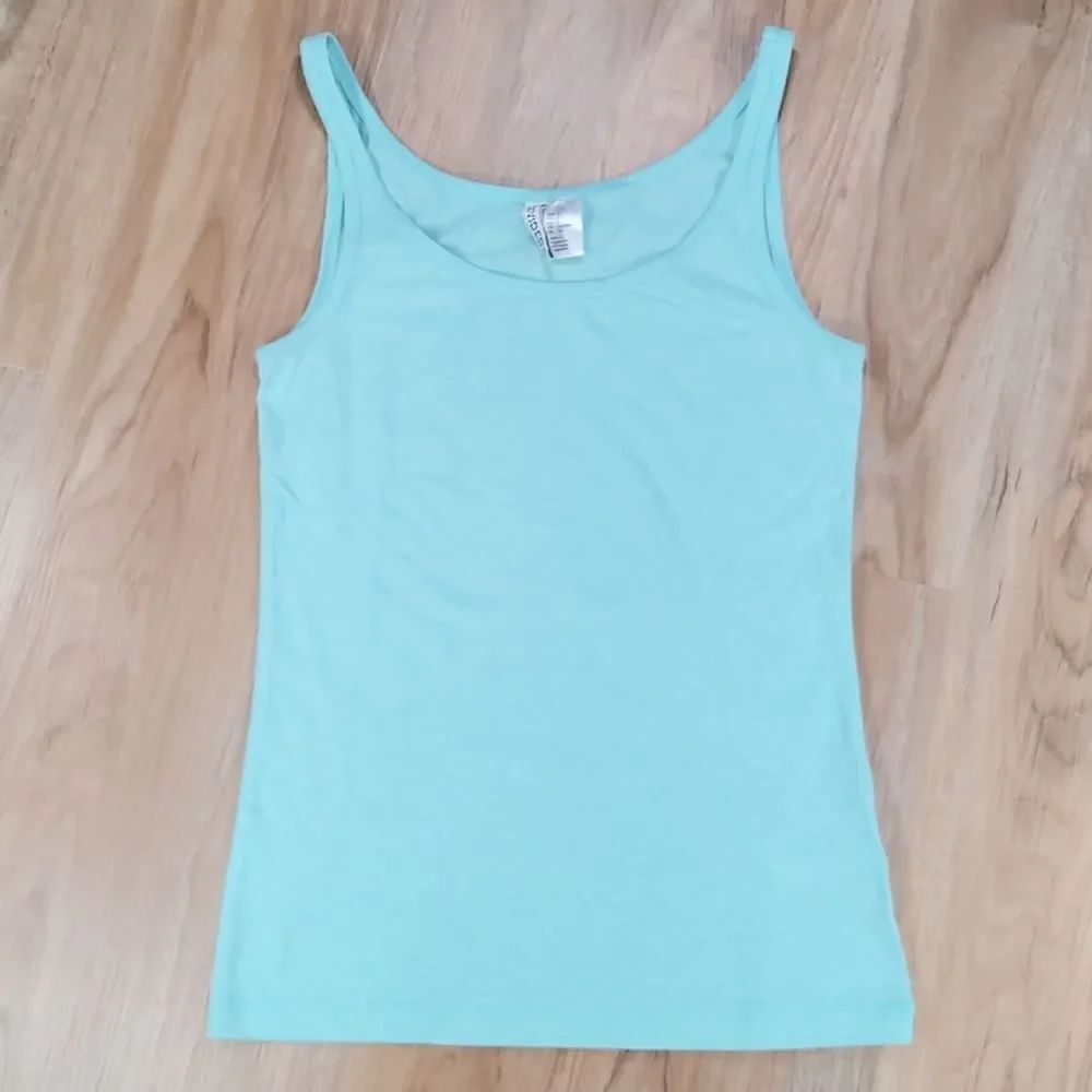 🔺️H&M Divided Tiffany Blue Stretch Sleeveless Top Small